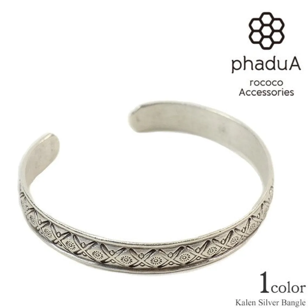 PHADUA Anklets^/ Karen bangle silver