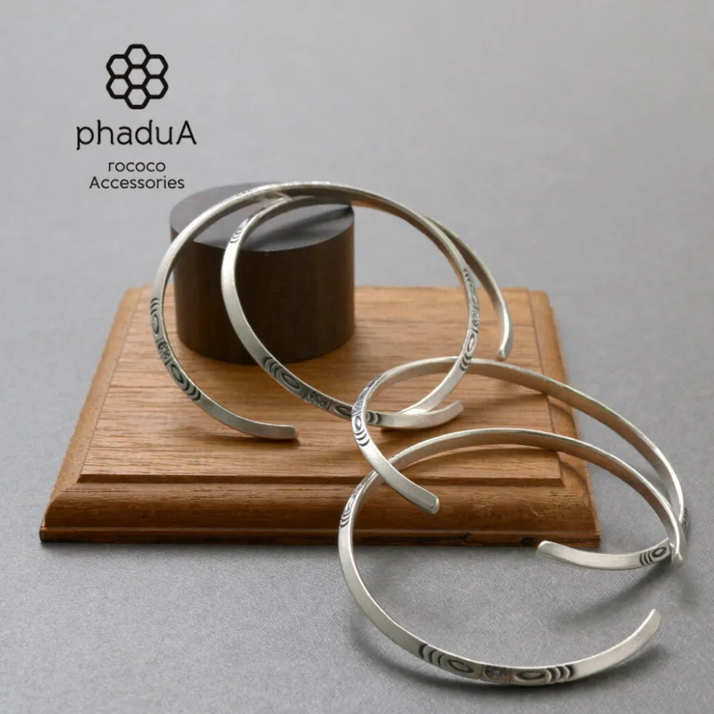 PHADUA Anklets^/ Karen bangle / 1438 silver