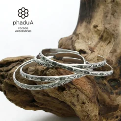 PHADUA Anklets^/ Karen Bangle / 1439 silver