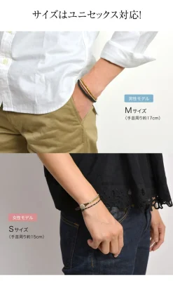 PHADUA Anklets^/ Karen Silver Beads Brass Double Cord Bracelet gold