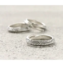 PHADUA Anklets^/ Karen Ring silver