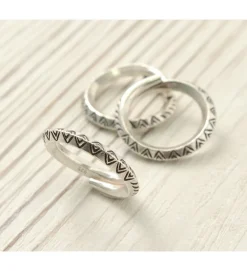 PHADUA Anklets^/ Karen Ring silver