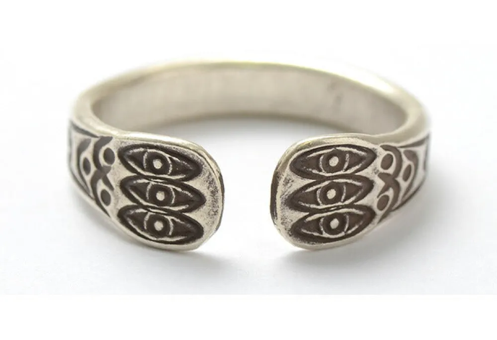 PHADUA Anklets^/ Karen Ring / 6 Eyes silver