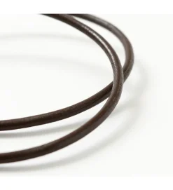 PHADUA Necklaces^/ Leather choker (2.5mm) necklace
