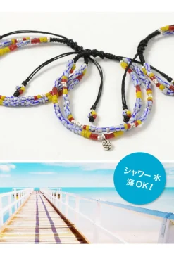 PHADUA Anklets^/ Multi Handmade Beaded Anklet mix-beads
