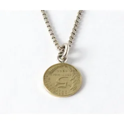 PHADUA Necklaces^/ Old Coin Pendant Top FRANCE5 gold