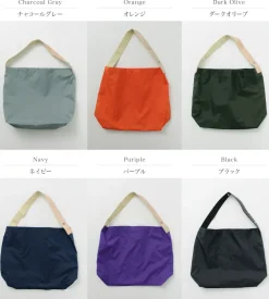 PHADUA Tote Bags^/ Ripstop Nylon Leather Sack/Shoulder Bag