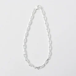 PHADUA Anklets^/ Semi solid anchor chain bracelet 925 silver
