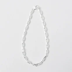 PHADUA Anklets^/ Semi solid anchor chain bracelet 925 silver