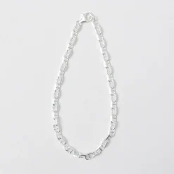 PHADUA Anklets^/ Semi solid anchor chain bracelet 925 silver