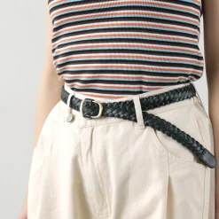PHADUA Belts^/ Sizeless Braid Leather Belt