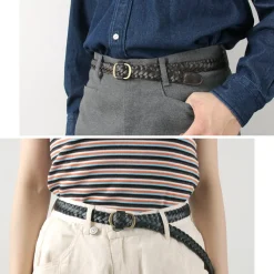 PHADUA Belts^/ Sizeless Braid Leather Belt