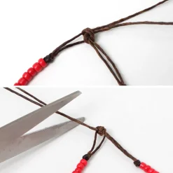PHADUA Anklets^/ Solid glass bead bracelet