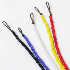 PHADUA Anklets^/ Solid glass bead anklet