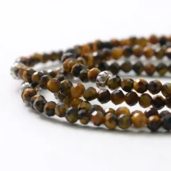 PHADUA Anklets^/ Tiger Eye Bead Bracelet yellow