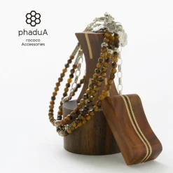 PHADUA Anklets^/ Tiger Eye Beaded Anklet yellow