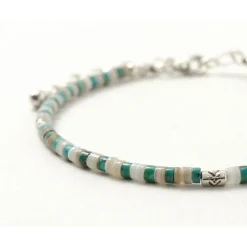 PHADUA Anklets^/ Turquoise and Shell Anklet blue