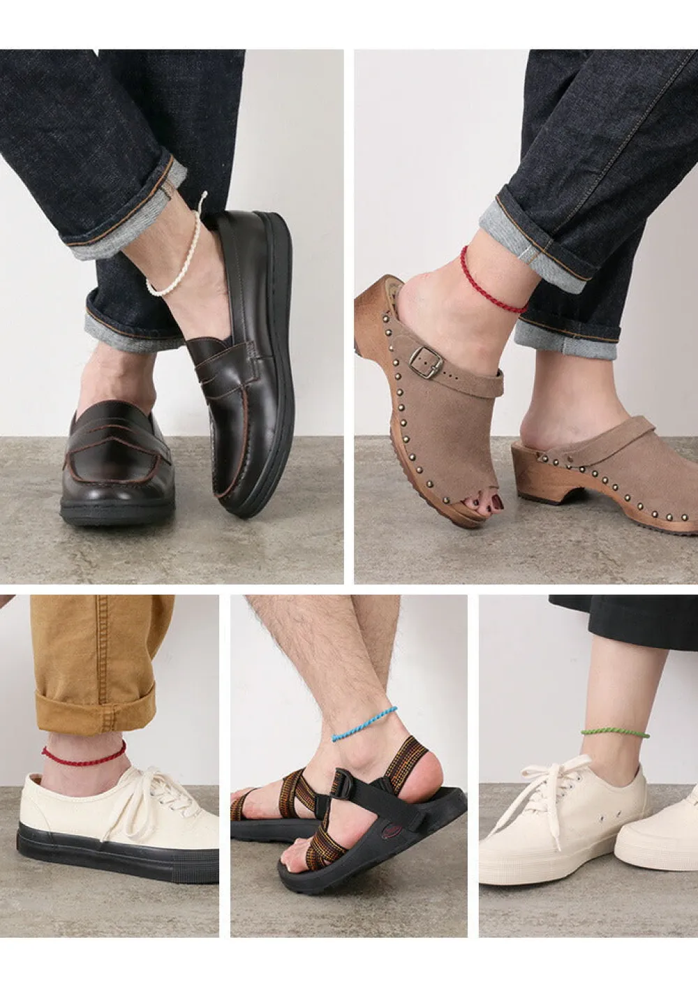 PHADUA Anklets^/ Wax Cord Anklet
