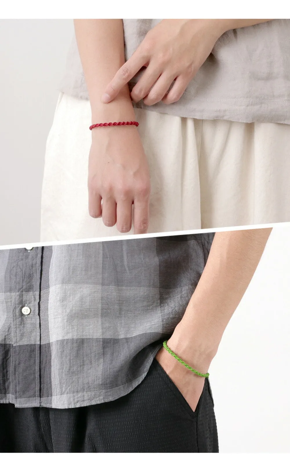 PHADUA Anklets^/ Wax Cord Bracelet