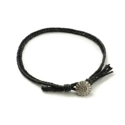 PHADUA Anklets^/ Wax Cord Concho Anklet Fishbone Braid