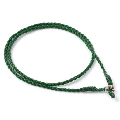 PHADUA Anklets^/ Wax Cord Silver Choker Necklace