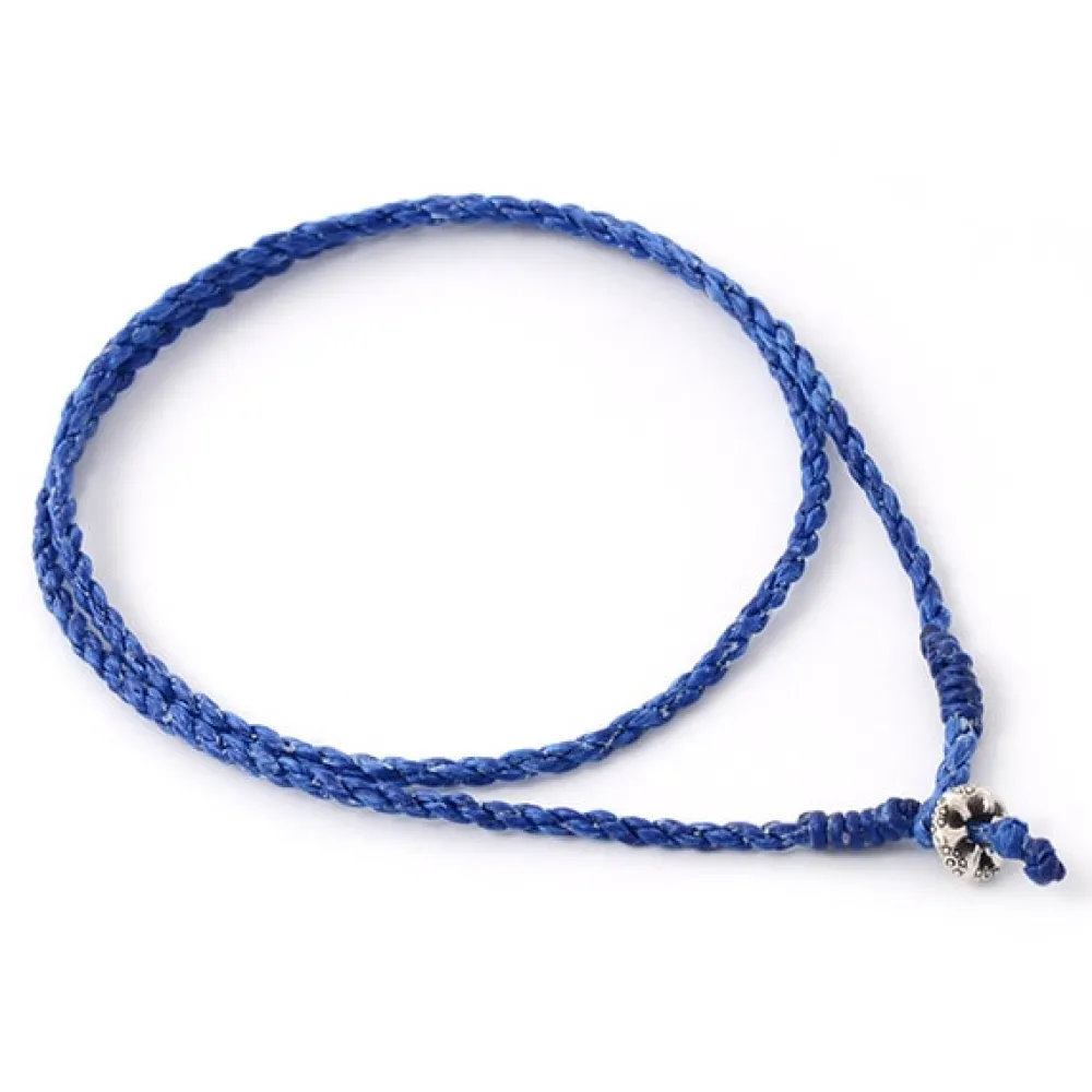 PHADUA Anklets^/ Wax Cord Silver Choker Necklace