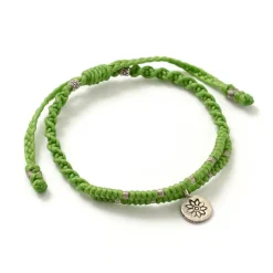 PHADUA Bracelets^/ Wax Cord Silver Double-Strand Top Bracelet