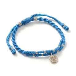 PHADUA Bracelets^/ Wax Cord Silver Double-Strand Top Bracelet