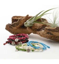 PHADUA Bracelets^/ Wax Cord Silver Double-Strand Top Bracelet