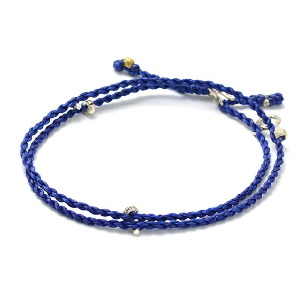 PHADUA Anklets^/ Wax Cord Silver Necklace