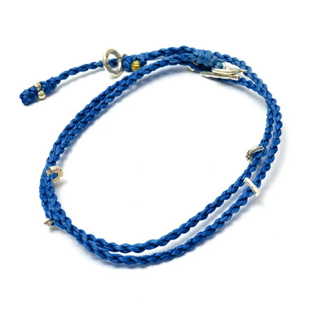 PHADUA Anklets^/ Wax Cord Silver Necklace