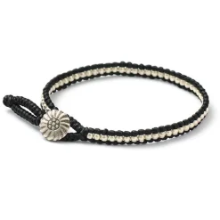 PHADUA Anklets^/ Wax cord single strand concho anklet