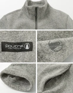 POUTNIK BY TILAK Jackets^/ Monk zip-up fleece jacket