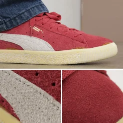 PUMA Sneakers^/ Suede VTG Neverworn 3 Sneakers red