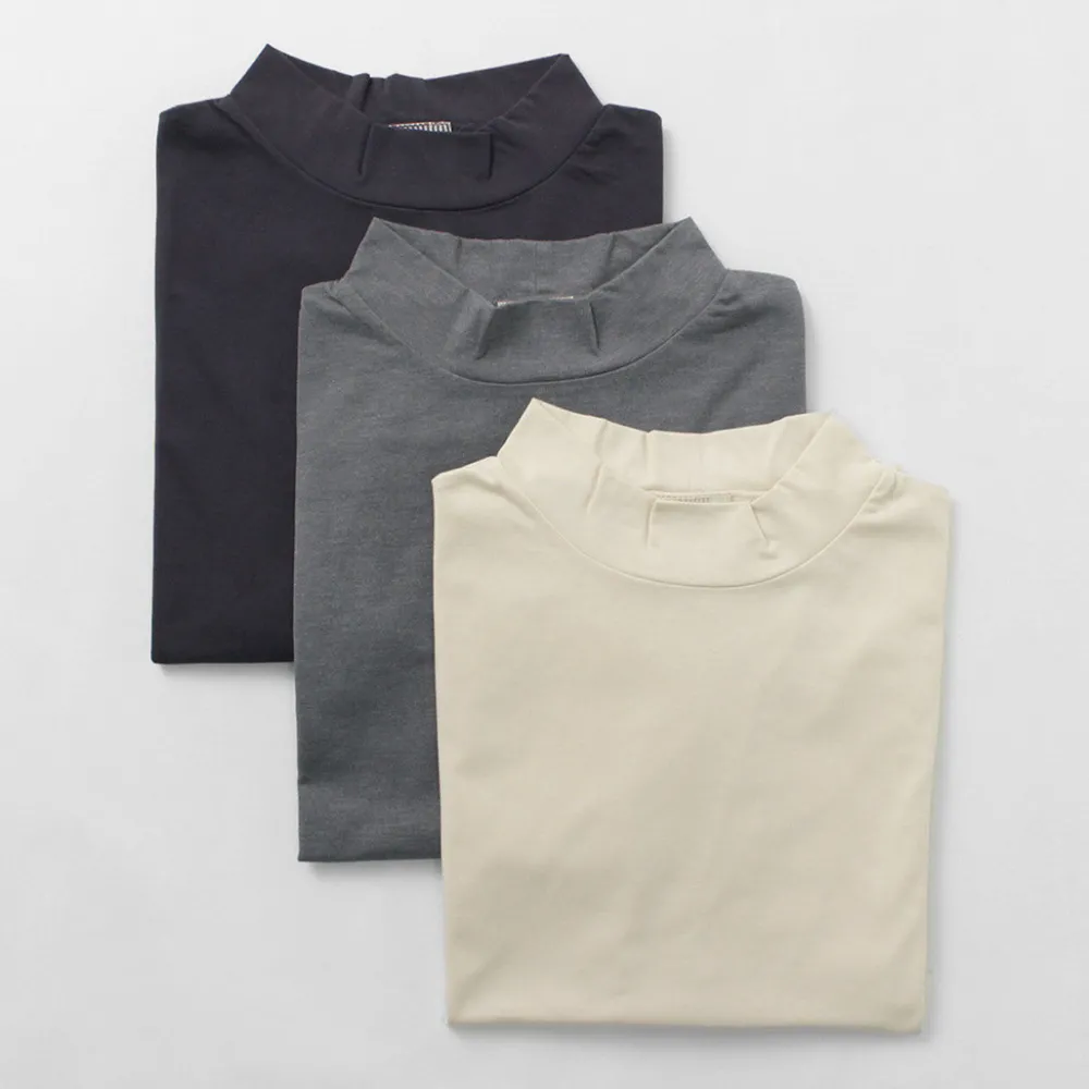 RAG T-Shirts^/ 37.5 Technology Comfortable Mock Neck T-Shirt