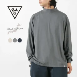 RAG T-Shirts^/ 37.5 Technology Comfortable Mock Neck T-Shirt