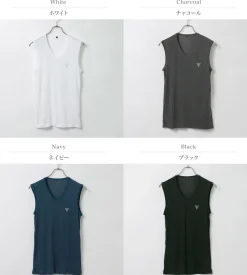 RAG T-Shirts^/ AIR DRY breathable V-neck Sleeveless