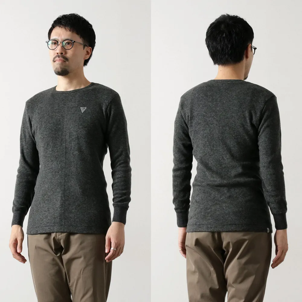 RAG T-Shirts^/ Heat System Crew Neck Long Sleeve T-Shirt