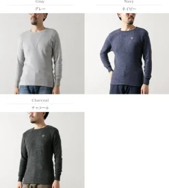 RAG T-Shirts^/ Heat System Crew Neck Long Sleeve T-Shirt