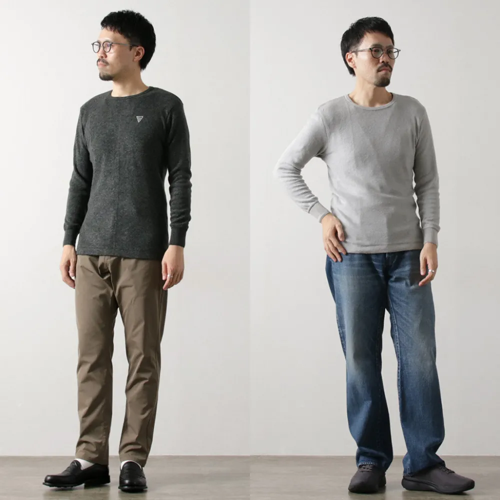 RAG T-Shirts^/ Heat System Crew Neck Long Sleeve T-Shirt