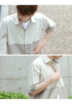 RAG Shirts^/ Ice x Dry Short Sleeve Shirt