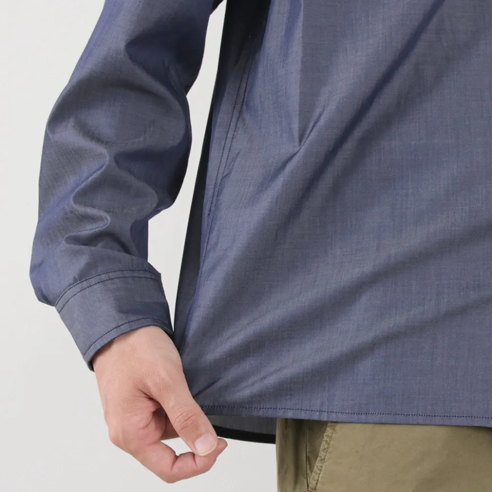 RE MADE IN TOKYO JAPAN Shirts^/ 200 twin yarn chambray twill CPO shirt