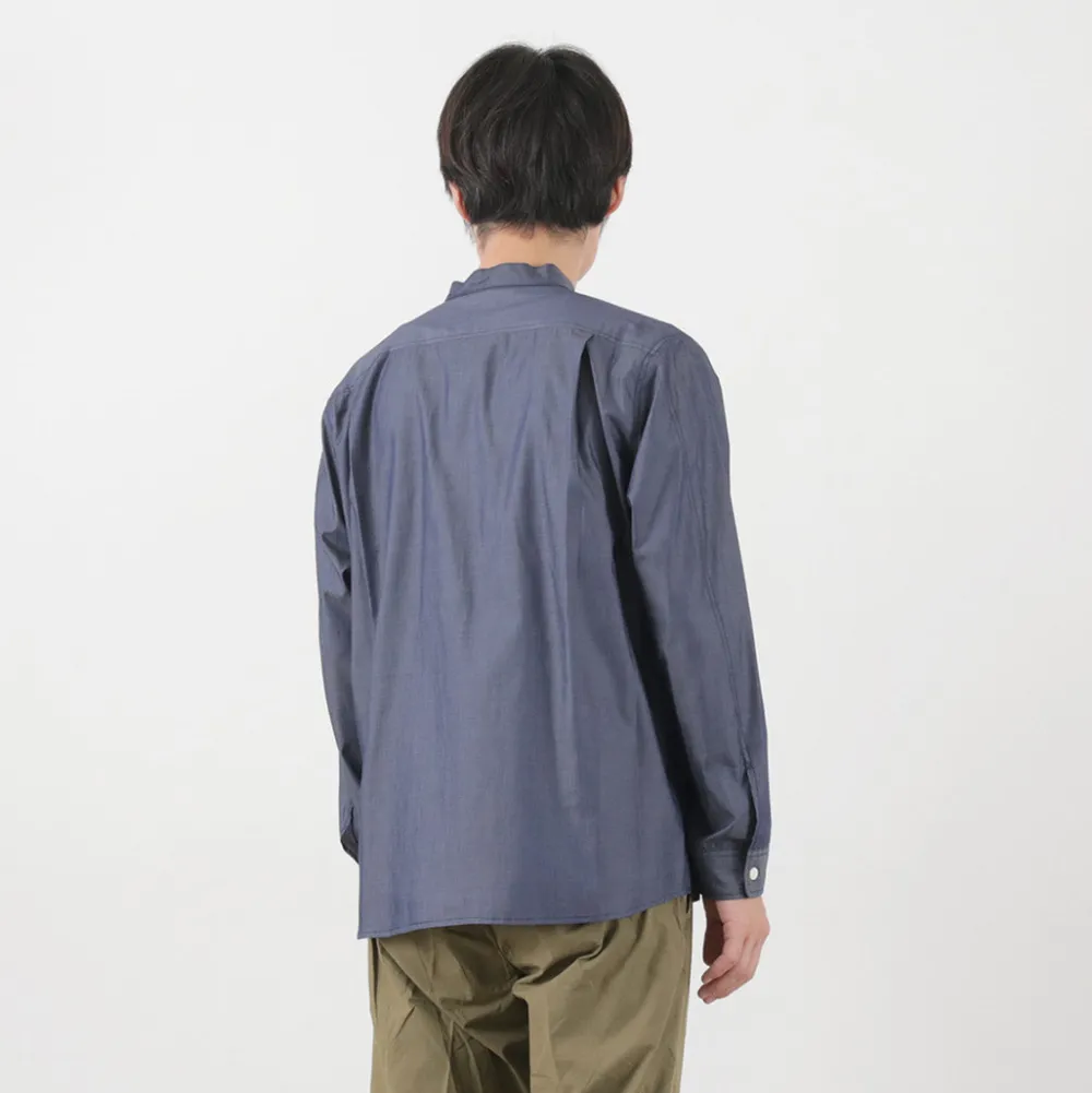 RE MADE IN TOKYO JAPAN Shirts^/ 200 twin yarn chambray twill CPO shirt