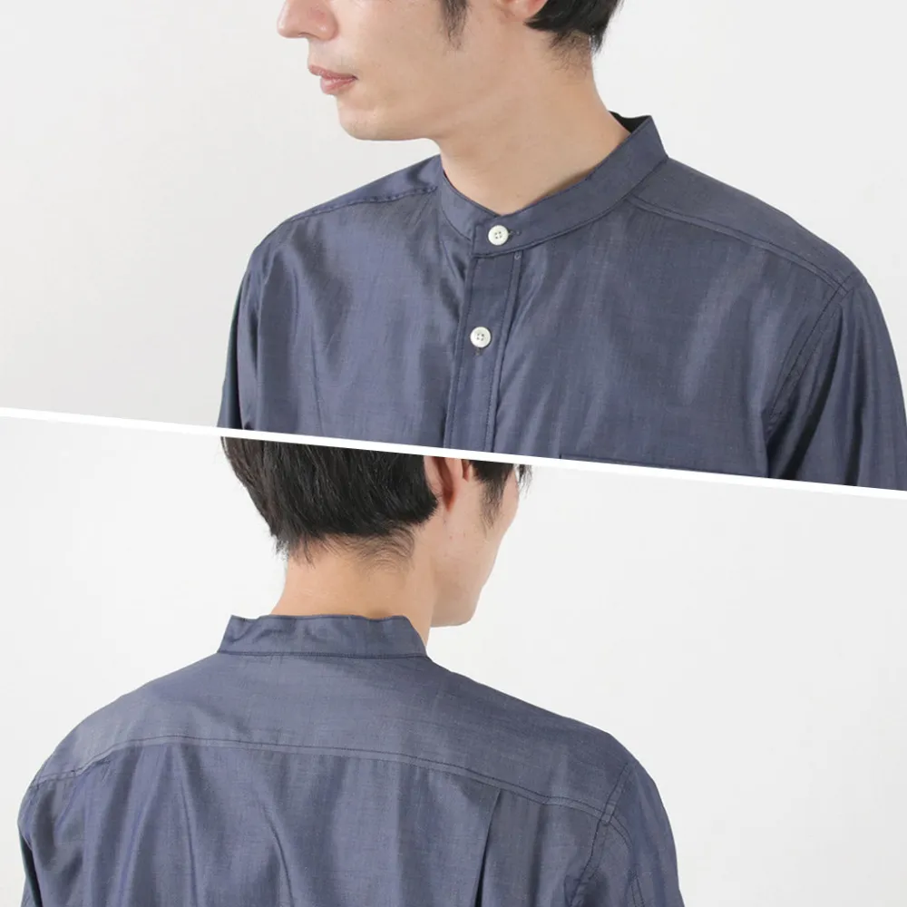 RE MADE IN TOKYO JAPAN Shirts^/ 200 twin yarn chambray twill CPO shirt