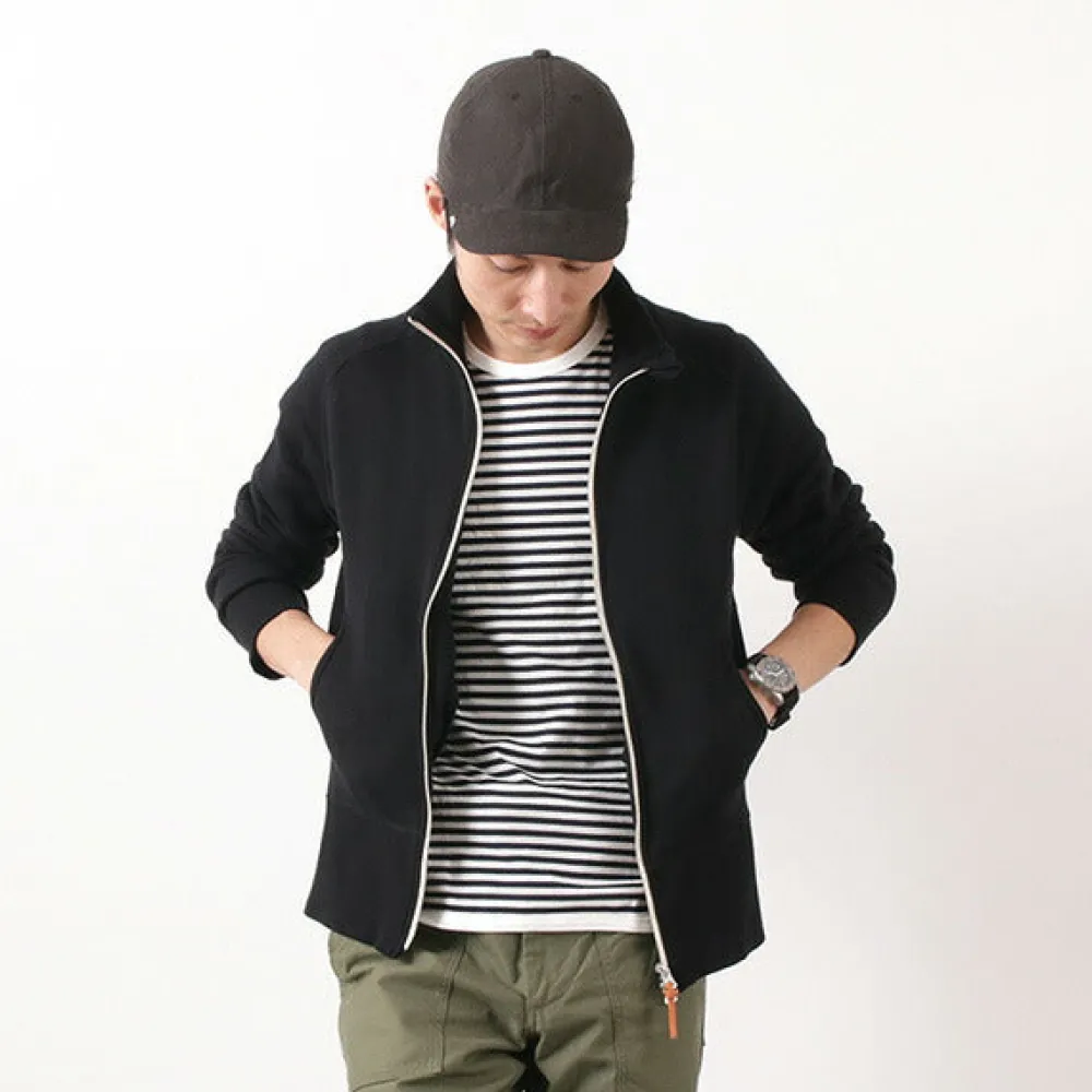 RE MADE IN TOKYO JAPAN Sweatshirts^/ Classic sweatshirt stand-up collar blouson