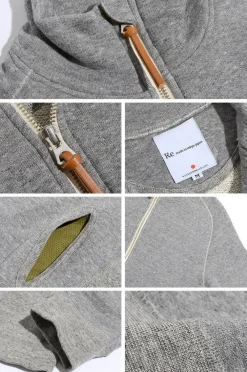 RE MADE IN TOKYO JAPAN Sweatshirts^/ Classic sweatshirt stand-up collar blouson
