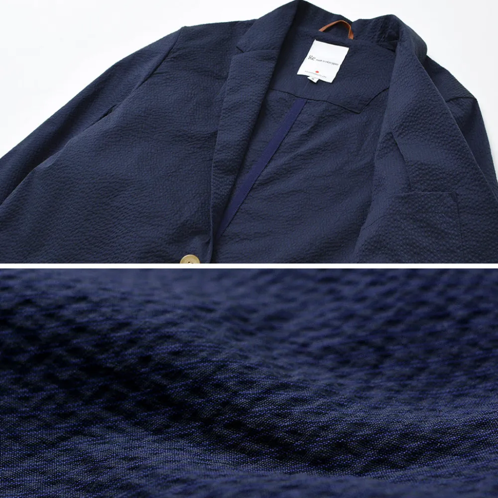 RE MADE IN TOKYO JAPAN Jackets^/ Coolmax seersucker jacket