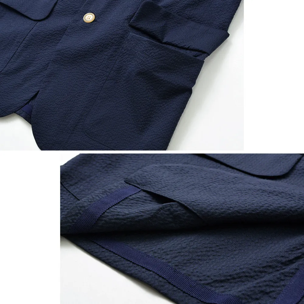 RE MADE IN TOKYO JAPAN Jackets^/ Coolmax seersucker jacket