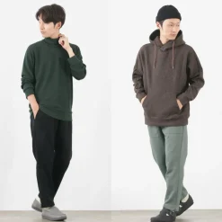 RE MADE IN TOKYO JAPAN Trousers^/ Cotton Jersey Relaxing Pants Easy Pants