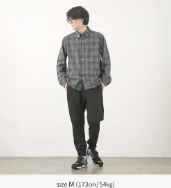 RE MADE IN TOKYO JAPAN Shirts^/ Craft Wool Check CPO Button Down Shirt
